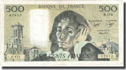 Frankreich 500 Francs Pascal, 1983-01-06, SS, Fayette:71.28, KM:156e -