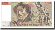Frankreich 100 Francs Delacroix, UNZ, Fayette:69.2c, KM:154a -