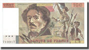Frankreich 100 Francs Delacroix, UNZ, Fayette:69.2c, KM:154a -