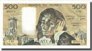 Frankreich 500 Francs Pascal, 1976-11-04, SS, Fayette:71.15, KM:156d -