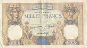 Frankreich 1000 Francs Cérès et Mercure, 1931-03-05, S, Fayette:37.6 -