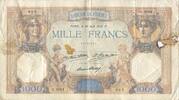 Frankreich 1000 Francs Cérès et Mercure, 1932-08-25, S, Fayette:37.7 -