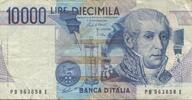 Italien 10,000 Lire Geldschein, 1984-09-03, KM:112a, SS -