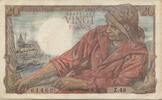 Frankreich 20 Francs Pêcheur, 1942-11-05, UNZ, Fayette:13.4, KM:100a -