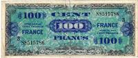 Frankreich 100 Francs 1945 Verso France, 88515786, VZ, Fayette:VF25.3 -
