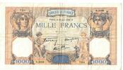 Frankreich 1000 Francs Cérès et Mercure, N.3406, VZ, Fayette:38.19 -