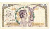 Frankreich 5000 Francs Victoire, D.715, SS+, Fayette:46.28, KM:97c -