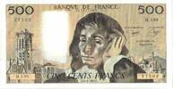 Frankreich 500 Francs Pascal, H.130, VZ, Fayette:71.23, KM:156e -