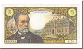 Frankreich 5 Francs Pasteur, 1968-04-04, SS, Fayette:61.07, KM:146b -