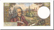 Frankreich 10 Francs Voltaire, 1968-04-04, UNZ-, Fayette:62.32, KM:147c -