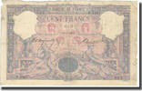100 Francs 1902 Frankreich Bleu et Rose, 1902.2.10, S, Fayette:21.16, KM:65c S