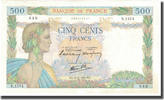 Frankreich 500 Francs La Paix, 1940-12-05, VZ, Fayette:32.10, KM:95a -