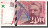 Frankreich 200 Francs Eiffel, VZ, Fayette:75.3a, KM:159b -