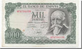 Spanien 1000 Pesetas Geldschein, 1971-09-17, KM:154, VZ -
