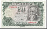 Spanien 1000 Pesetas Geldschein, 1971-09-17, KM:154, SS -
