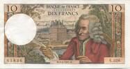 Frankreich 10 Francs Voltaire, 1967-04-06, UNZ-, Fayette:62.26, KM:147b -