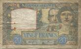 Frankreich 20 Francs Science et Travail, 1941-04-03, S, Fayette:12.13 -