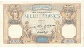 Frankreich 1000 Francs Cérès et Mercure, R.1097, SS+, Fayette:37.5 -