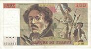 Frankreich 100 Francs Delacroix, Q.18, SS+, Fayette:69.2c, KM:154a -