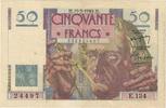 Frankreich 50 Francs Le Verrier, E.134, VZ, Fayette:20.12, KM:127b -