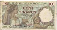 Frankreich 100 Francs Sully, V.16581, SS, Fayette:26.41, KM:94 -