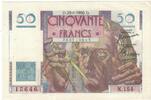 Frankreich 50 Francs Le Verrier, N.154, VZ+, Fayette:20.15, KM:127c -
