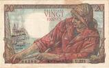 Frankreich 20 Francs Pêcheur, U.221, VZ, Fayette:13.15, KM:100c -