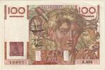 Frankreich 100 Francs Jeune Paysan, A.486, UNZ, Fayette:28.34, KM:128d -