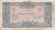 Frankreich 1000 Francs Bleu et Rose, P.1345, SGE+, Fayette:36.34, KM:67h -