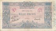 Frankreich 1000 Francs Bleu et Rose, X.2000, S, Fayette:36.41, KM:67j -