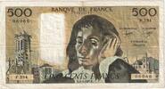 Frankreich 500 Francs Pascal, P.234, SS, Fayette:71.33, KM:156e -