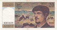 20 Francs 1980 Frankreich Debussy, W.001, SS+, Fayette:F.66.01W1, KM:151a SS+