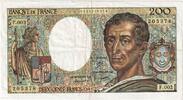 Frankreich 200 Francs Montesquieu, F.002, SS+, Fayette:70.01, KM:155a -