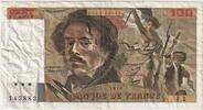 Frankreich 100 Francs Delacroix, F.2, SS, Fayette:68.2, KM:153 -