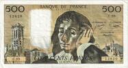 Frankreich 500 Francs Pascal, C.96, SS+, Fayette:71.18, KM:156d -