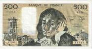 Frankreich 500 Francs Pascal, A.166, SS+, Fayette:71.27, KM:156e -