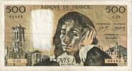 Frankreich 500 Francs Pascal, G.23, S, Fayette:71.5, KM:156a -