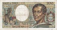 Frankreich 200 Francs Montesquieu, D.036, S+, Fayette:70.5, KM:155a -