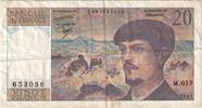 Frankreich 20 Francs Debussy, M.019, SS, Fayette:66.08, KM:151b -