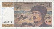 Frankreich 20 Francs Debussy, E.046, SS, Fayette:66bis.5, KM:151g -