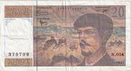 Frankreich 20 Francs Debussy, N.054, SS+, Fayette:66 ter.2, KM:151i -