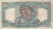 Frankreich 1000 Francs Minerve et Hercule, E.108, S, Fayette:41.6 -