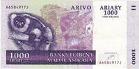 Madagascar 1000 Ariary KM:89a, VZ -