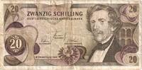 Österreich 20 Schilling 1967-07-02, KM:142a, S -