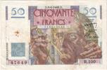 Frankreich 50 Francs Le Verrier, R.100, S+, Fayette:20.10, KM:127b -