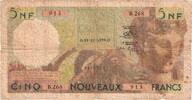 Algeria 5 Nouveaux Francs 1959-12-18, SGE -