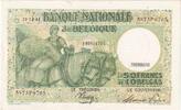 Belgien 50 Francs-10 Belgas 1944-12-21, UNZ -