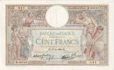 Frankreich 100 Francs Luc Olivier Merson, 1938-03-17, M.58343, SS+ -