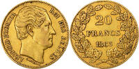 Belgien 20 Francs Leopold I, Brussels, Gold, SS, KM:23 -
