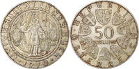 Österreich 50 Schilling Vienna, Silber, SS+, KM:2908 -